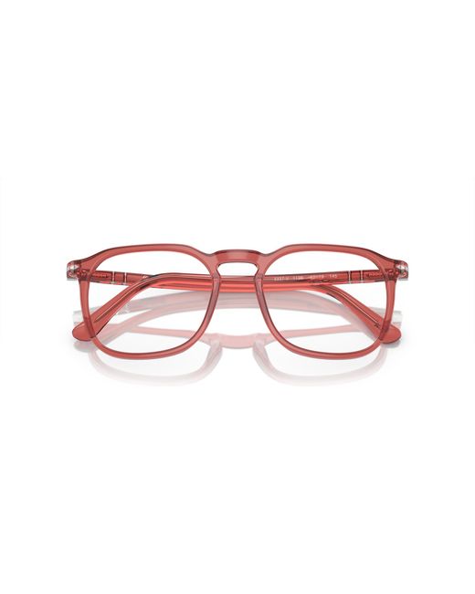 Persol Black Po3337V 1198 Optical Frames Acetate Transparent Pantos Normal