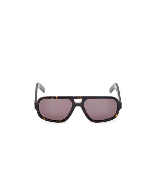 Adidas Black Or0134 52E Sunglasses Acetate Squared Normal for men