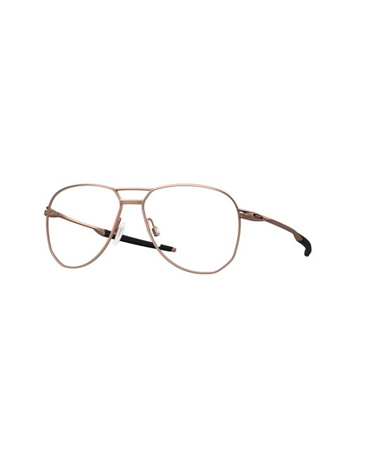 Oakley Black Ox5077 Contrail Ti Rx 507703 Optical Frames Titanium Round Normal for men