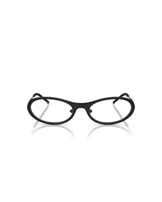 DIESEL Black Dl5001 1025 Optical Frames Metal Round Normal