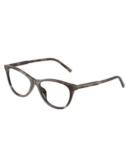 Dolce & Gabbana Black Dg3443 3478 Optical Frames Acetate Transparent Cat Eye Normal