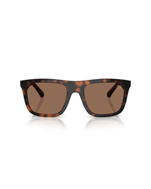 Burberry Black Be4458U 300273 Sunglasses Injected Squared Normal for men