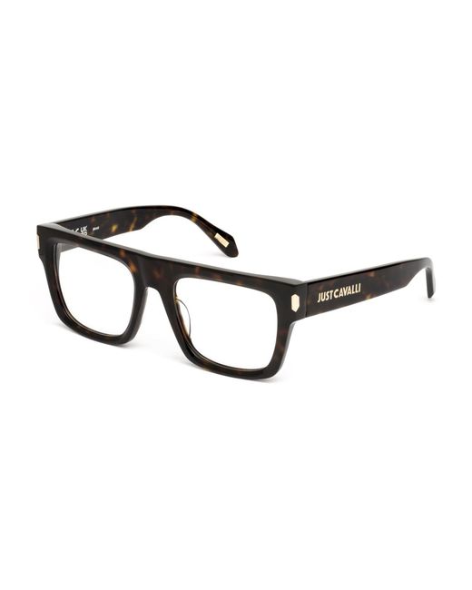 Just Cavalli Black Vjc120 722 Optical Frames Acetate Squared