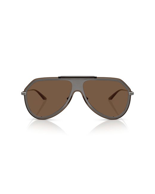 Dolce & Gabbana Black Dg2309 135273 Sunglasses Metal Pilot Normal for men