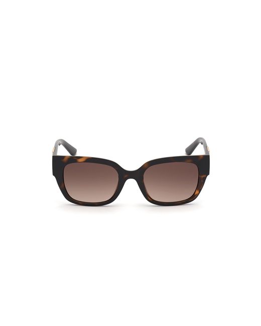Guess Black Gu7742 52F Sunglasses Injected Squared Normal Shaded