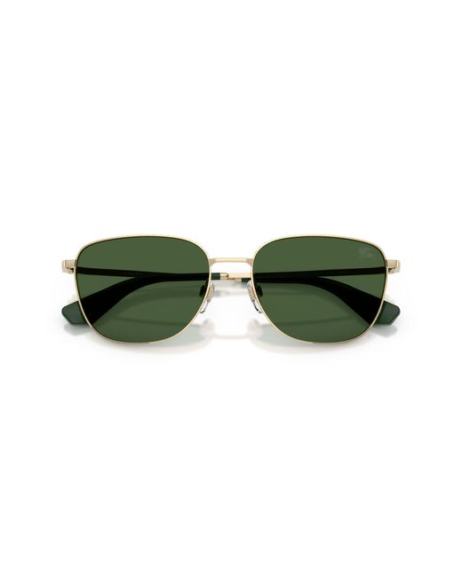 Burberry Green Be3171 110971 Sunglasses Metal Squared Normal for men