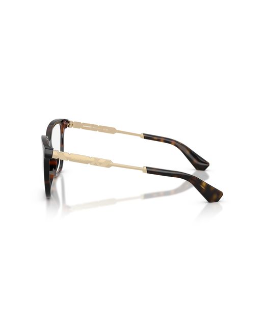 Burberry Black Be2441U 3002 Optical Frames Injected Squared Normal