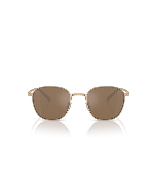 Oliver Peoples Black Ov1329St Rynn 5035G8 Sunglasses Titanium Squared Normal