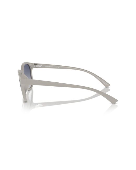 Emporio Armani Black Ea4225U 610087 Sunglasses Injected Pantos Normal Shaded for men