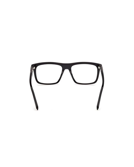 Guess Black Gu50369 001 Optical Frames Acetate Squared Normal for men