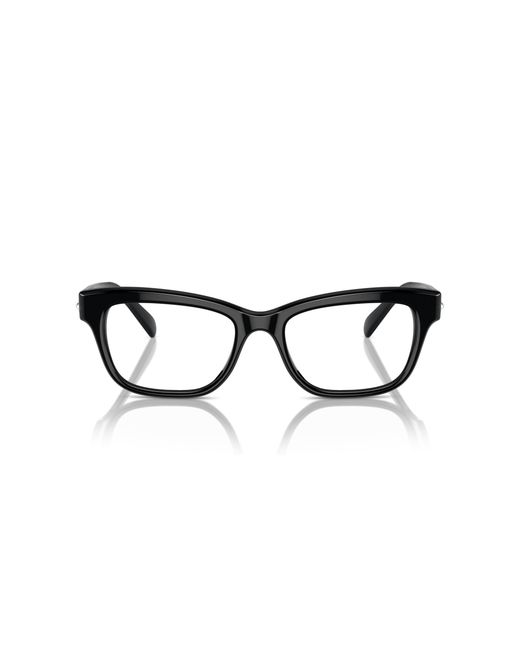 Swarovski Black Sk2022 1001 Optical Frames Acetate Pillow Normal