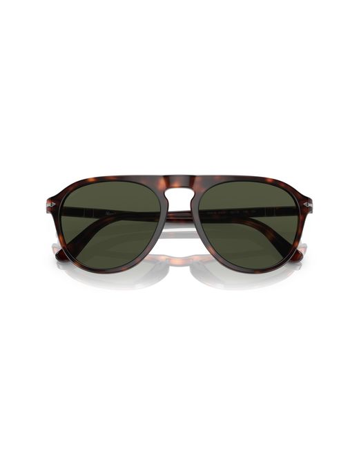 Persol Black Po3302S 24/31 Sunglasses Acetate Pilot Normal