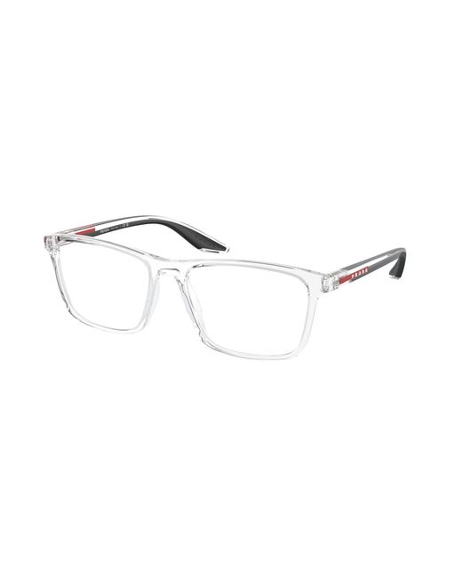 Prada Linea Rossa Black Ps 01Qv 2Az1O1 Optical Frames Nylon Pillow Normal for men