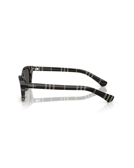 Burberry Black Be4488 419987 Sunglasses Acetate Squared Normal