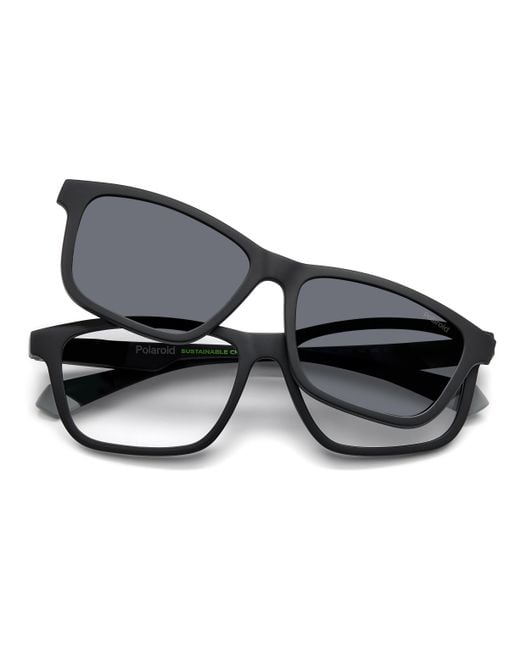 Polaroid Black Pld 2147/Cs O6W/M9 Optical Frames Plastic Squared Polarized