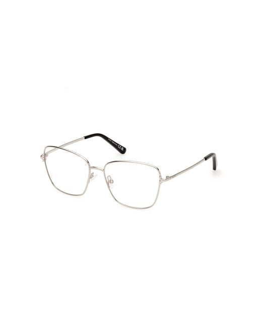 Emilio Pucci Black Ep5246 016 Optical Frames Metal Squared Normal