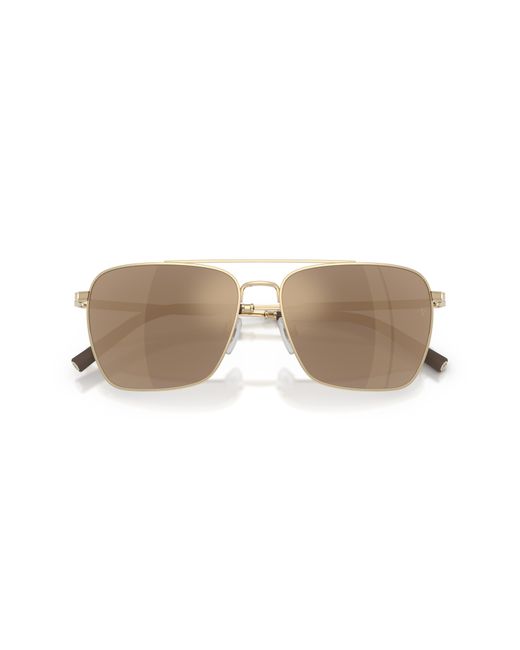 Oliver Peoples Black Ov1362S R-15 50355A Sunglasses Metal Squared Normal for men