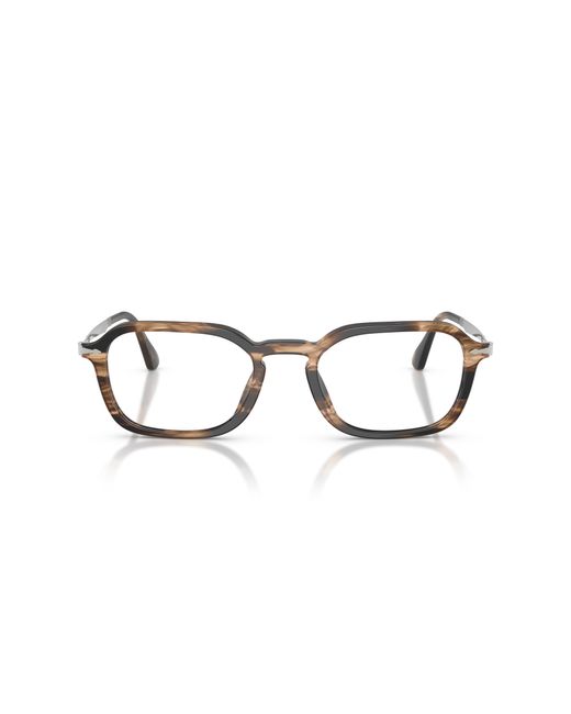 Persol Black Po3381V 1236 Optical Frames Acetate Pillow Normal