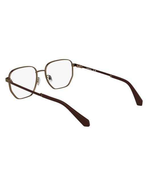 Calvin Klein Black Ckj25203 704 Optical Frames Metal Squared Normal