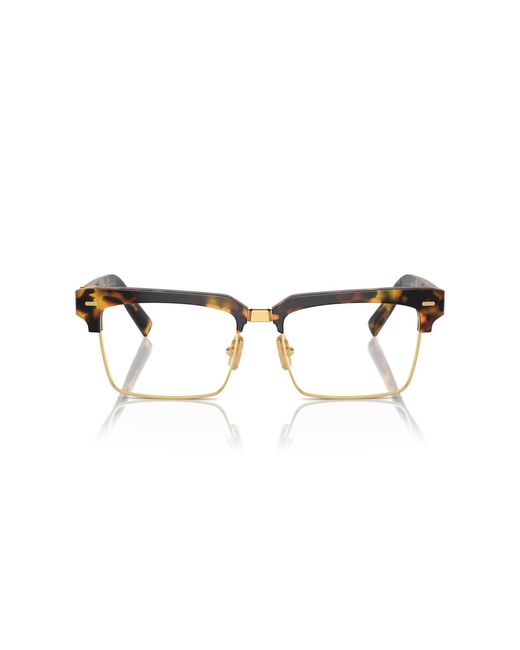 Miu Miu Black Mu 11Xv Vau1O1 Optical Frames Acetate Transparent Squared Normal