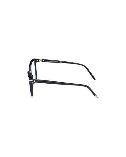 Tom Ford Black Ft5989-B 001 Optical Frames Acetate Squared Normal