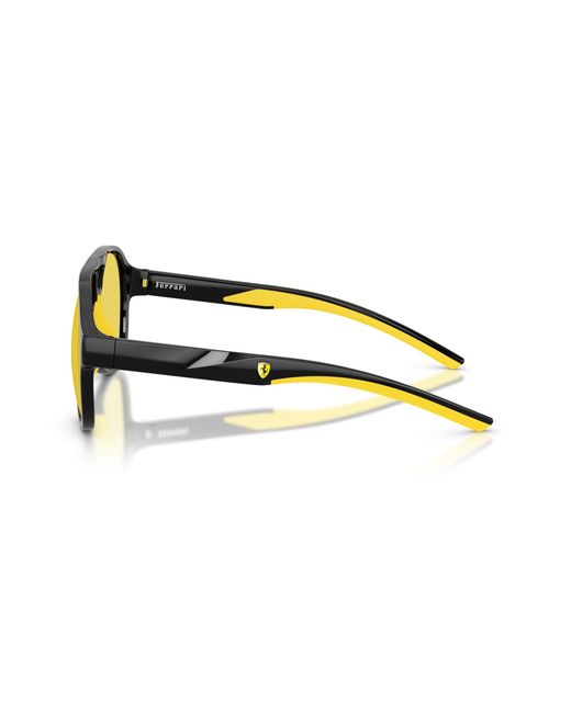 FERRARI SCUDERIA Black Fz6014U 501/V9 Sunglasses Injected Pilot Normal