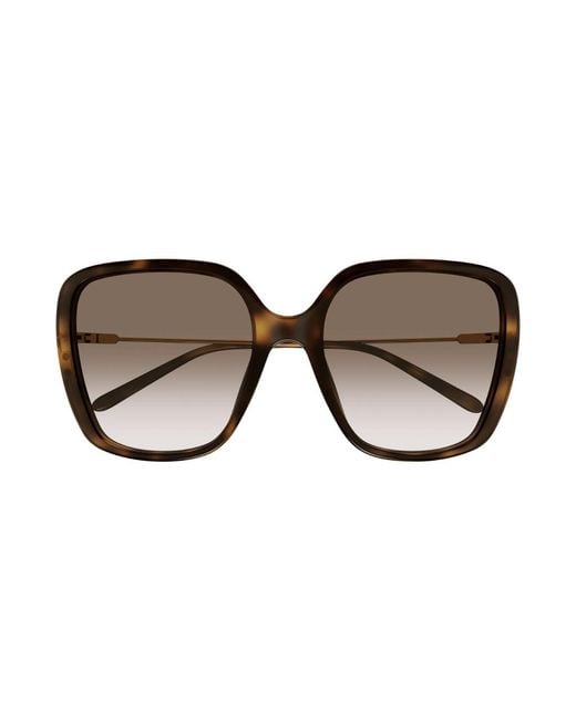 Chloé Black Ch0173S 002 Sunglasses Acetate Squared Shaded