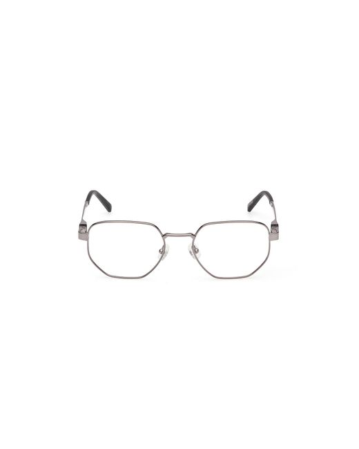 Timberland Black Tb50082 008 Optical Frames Metal Geometric Normal for men
