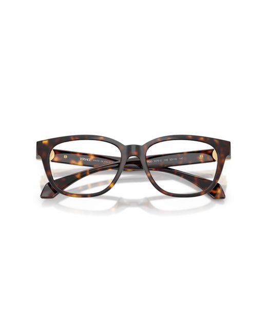 Versace Black Ve3376U 108 Optical Frames Injected Pillow Normal