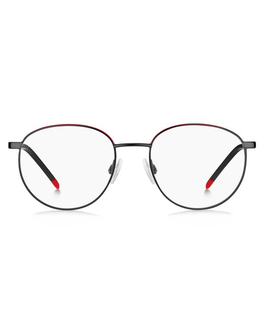Boss Black Hg 1180 Blx Optical Frames Metal Round for men