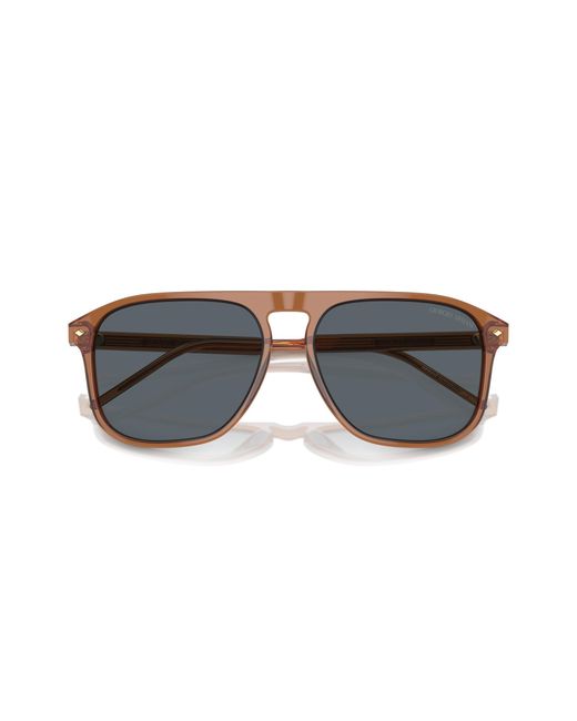 Giorgio Armani Black Ar8212 5932R5 Sunglasses Acetate Squared Normal for men