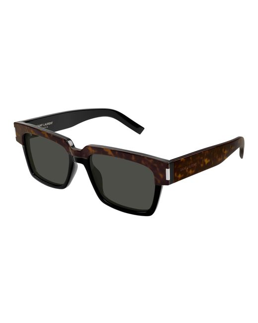 Saint Laurent Black Sl 732 Vadim 003 Sunglasses Acetate Squared for men