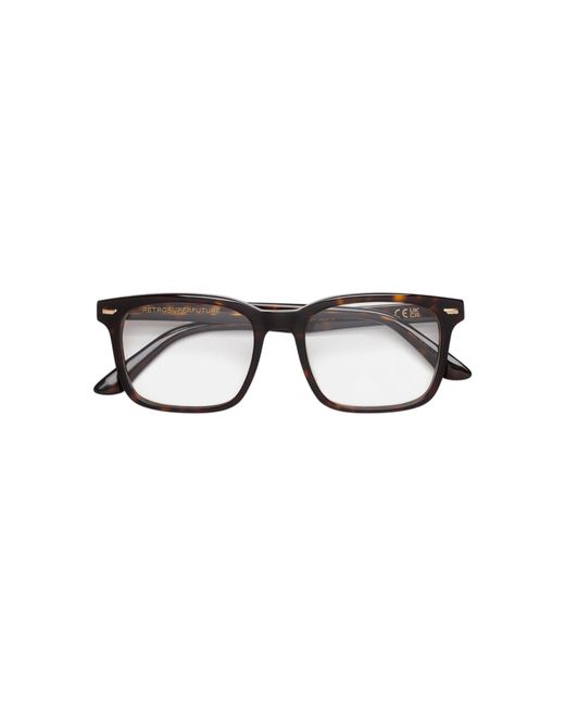 Retrosuperfuture Black Eo7 Numero 150 3627 Optical Frames Acetate Squared