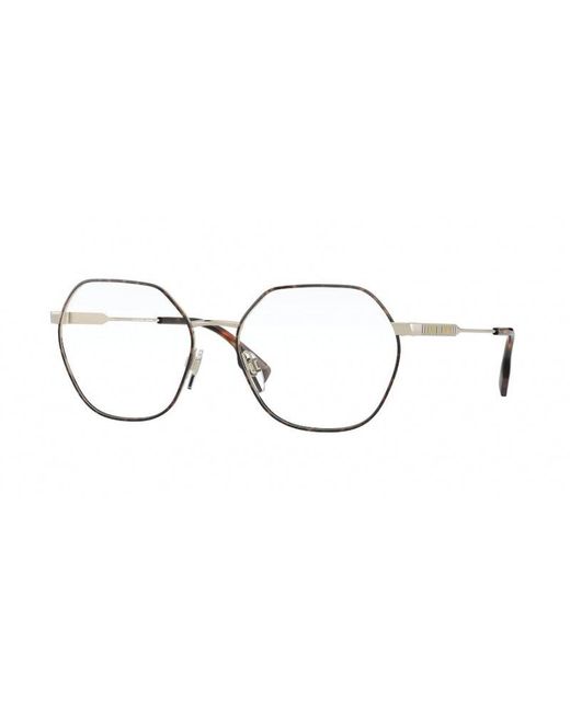 Burberry Black Be1350 Erin 1312 Optical Frames Metal Geometric