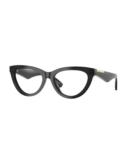 Burberry Black Be2418U 4112 Optical Frames Acetate Transparent Cat Eye Normal