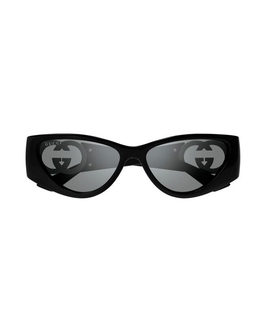 Gucci Black Gg1824S Cat Eye Sunglasses