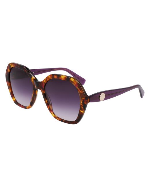 Longchamp Black Lo759S 502 Sunglasses Acetate Squared Normal Normal