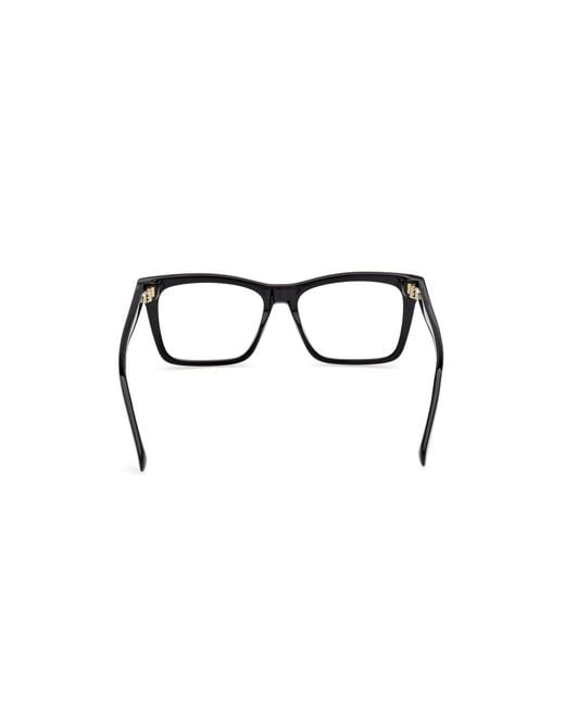 MAX&Co. Black Mo5227 1 Optical Frames Squared Normal