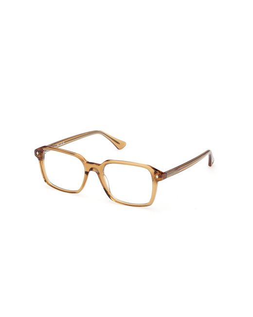 Web Black We5463 039 Optical Frames Acetate Squared Normal for men