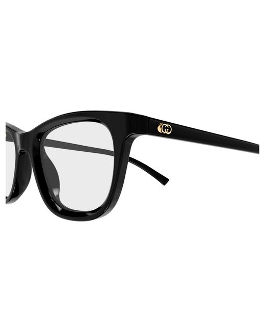 Gucci Black Gg1945O 001 Optical Frames Acetate Transparent Cat Eye