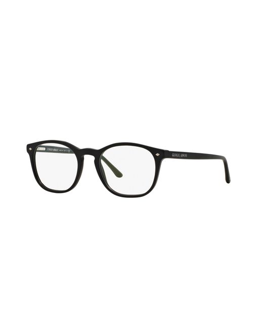 Giorgio Armani Black Ar7074 5042 Optical Frames Acetate Pantos Normal for men