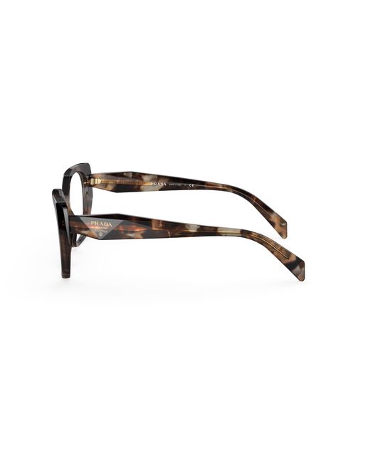 Prada Black Pr 18Wv 07R1O1 Optical Frames Acetate Geometric Normal