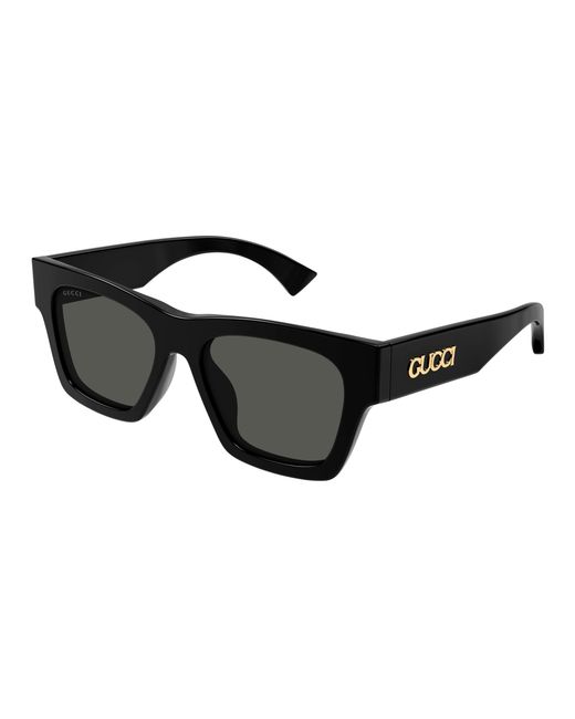 Gucci Black Gg1835S 001 Sunglasses Acetate Squared