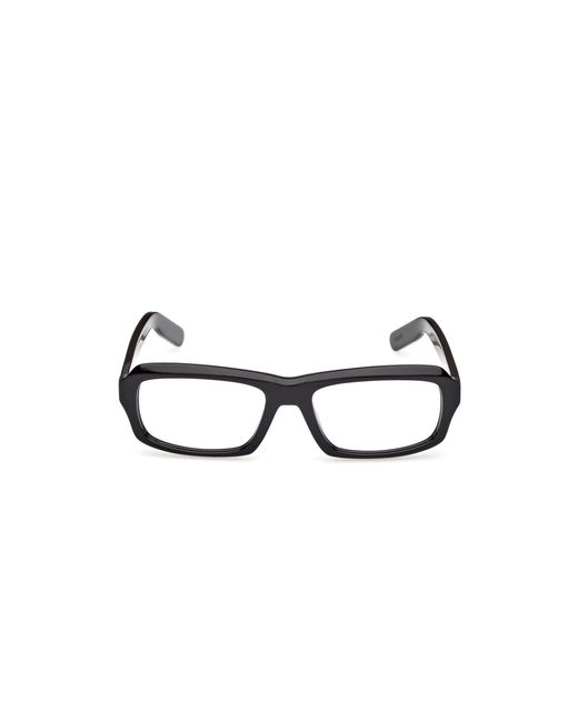Adidas Black Or5127 001 Optical Frames Acetate Squared Normal