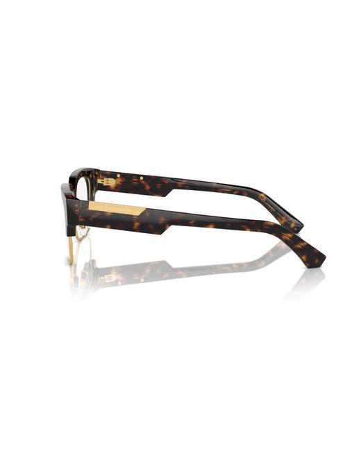 Dolce & Gabbana Black Dg3388 502 Optical Frames Acetate Transparent Squared Normal for men