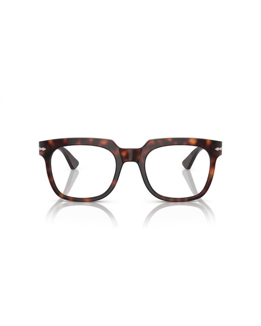 Persol Black Po3325V 24 Optical Frames Acetate Transparent Pillow Normal