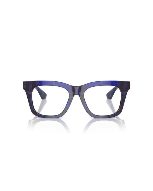 Burberry Black Be2407 4114 Optical Frames Acetate Transparent Squared Normal