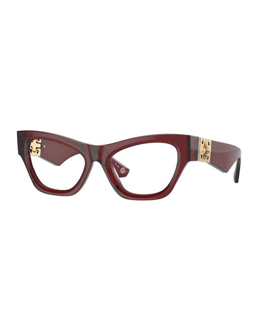 Burberry Black Be2405U 4128 Optical Frames Acetate Transparent Cat Eye Normal