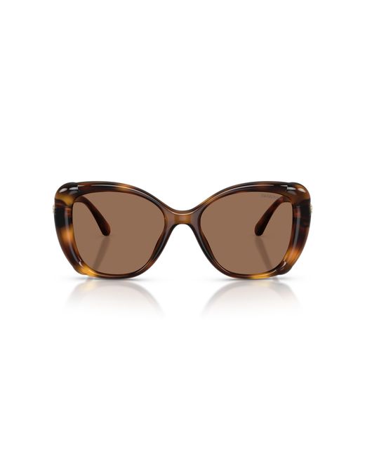 Swarovski Black Sk6051U 100273 Sunglasses Injected Butterfly Normal