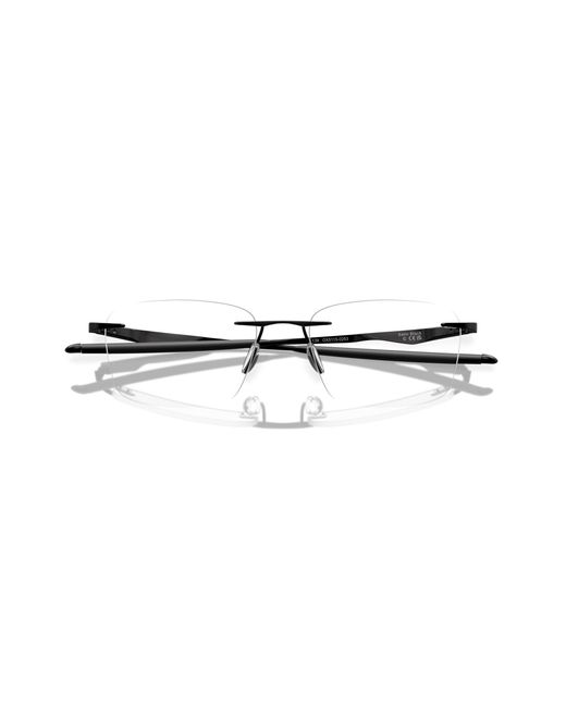 Oakley Black Ox5115 Wingfold Evs 511502 Optical Frames Titanium Squared Normal for men